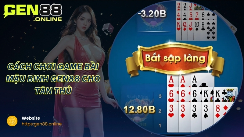 Cách chơi game bài Mậu Binh GEN88 cho tân thủ Cách chơi game bài Mậu Binh GEN88 cho tân thủ
